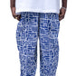 Pantalon SANKOFA azur