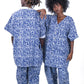 Pantalon SANKOFA azur