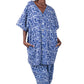 Pantalon SANKOFA azur