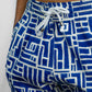 Short court SANKOFA azur