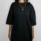 Tee-Shirt oversize noir by Pikio
